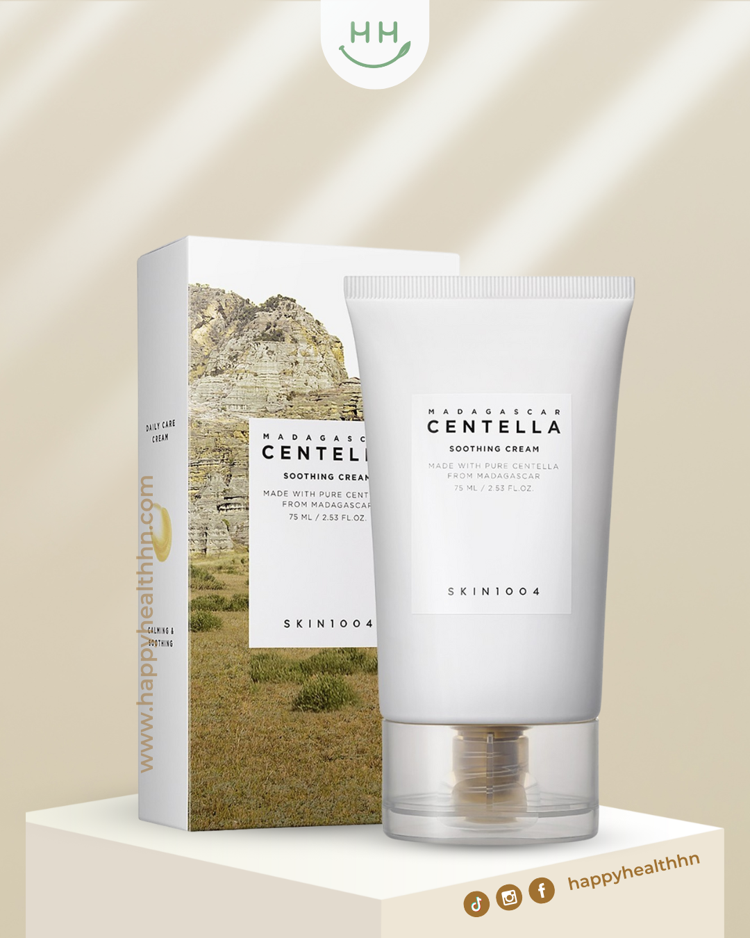 Skin 1004 - Crema Facial Calmante Centella 75ml
