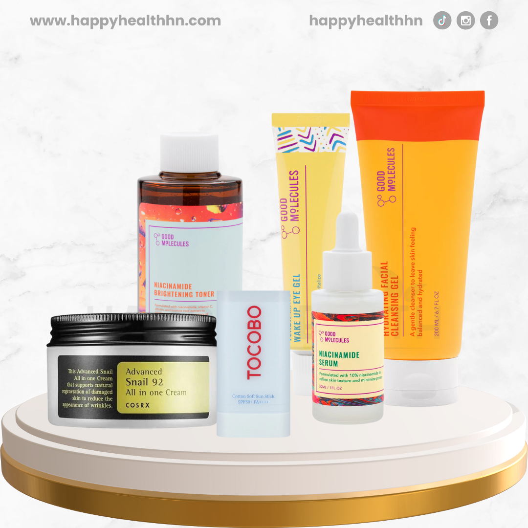 Kit #6 - Para piel con tono desigual, manchas, sensible o deshidratada