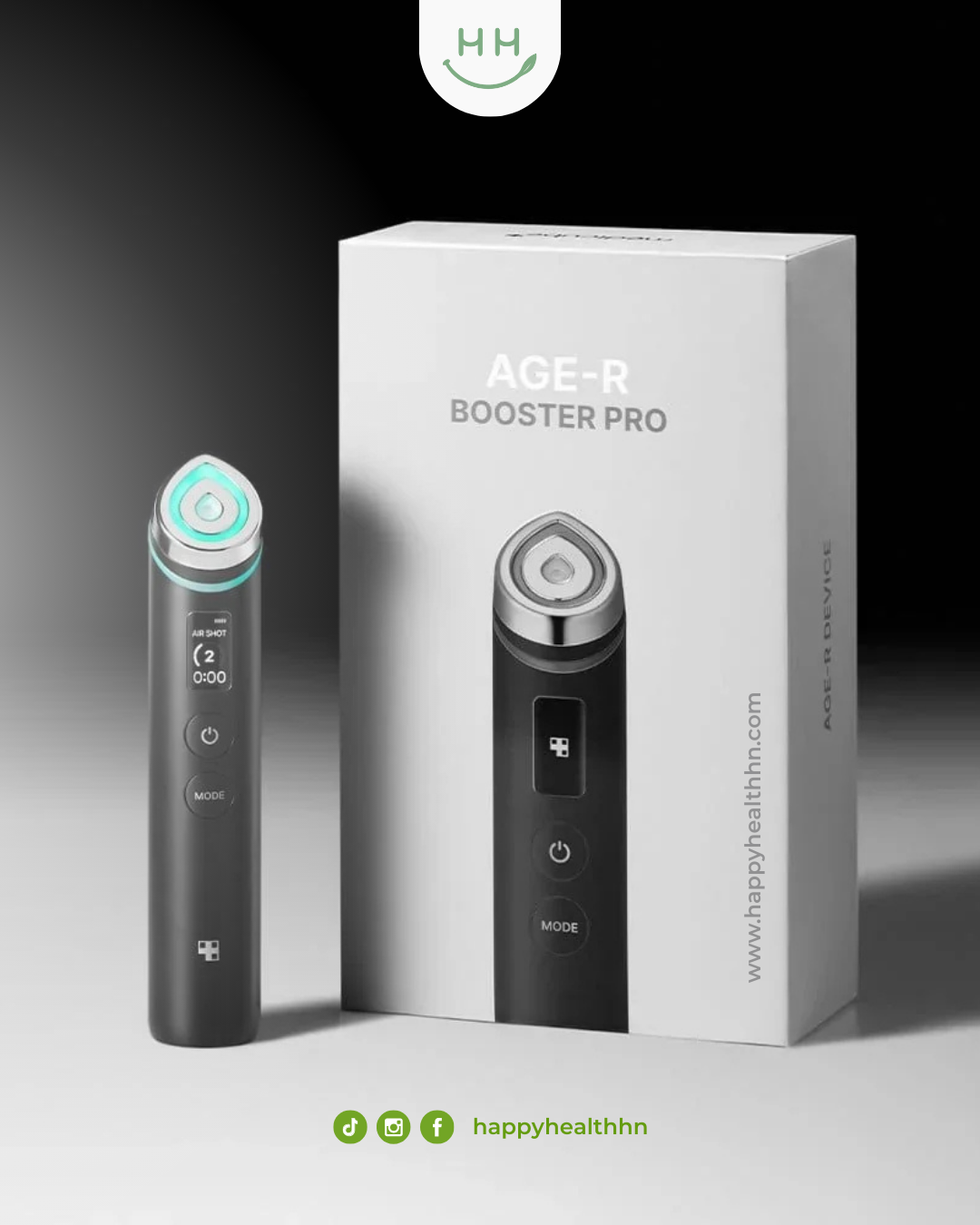 Medicube AGE-R Booster Pro EX Negro 6-en-1 | Honduras – Happy