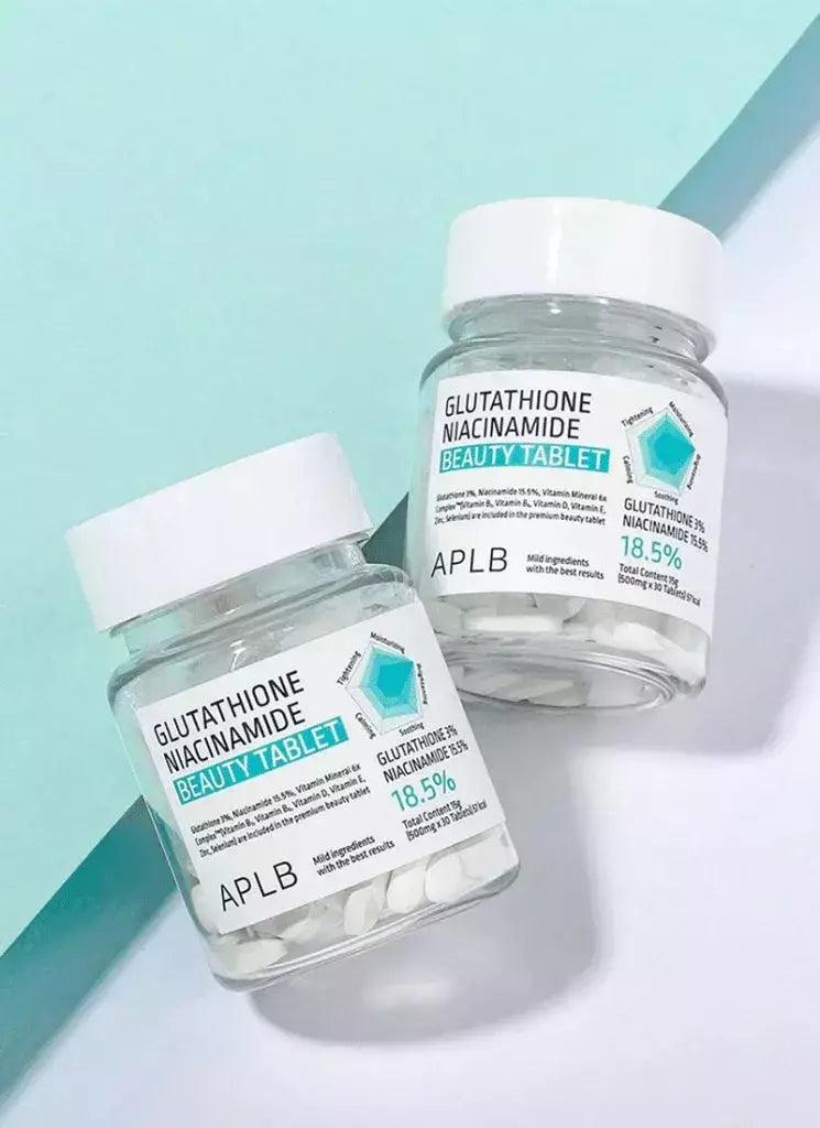 APLB - Tabletas de Belleza con Glutatión y Niacinamida (30 unidades)