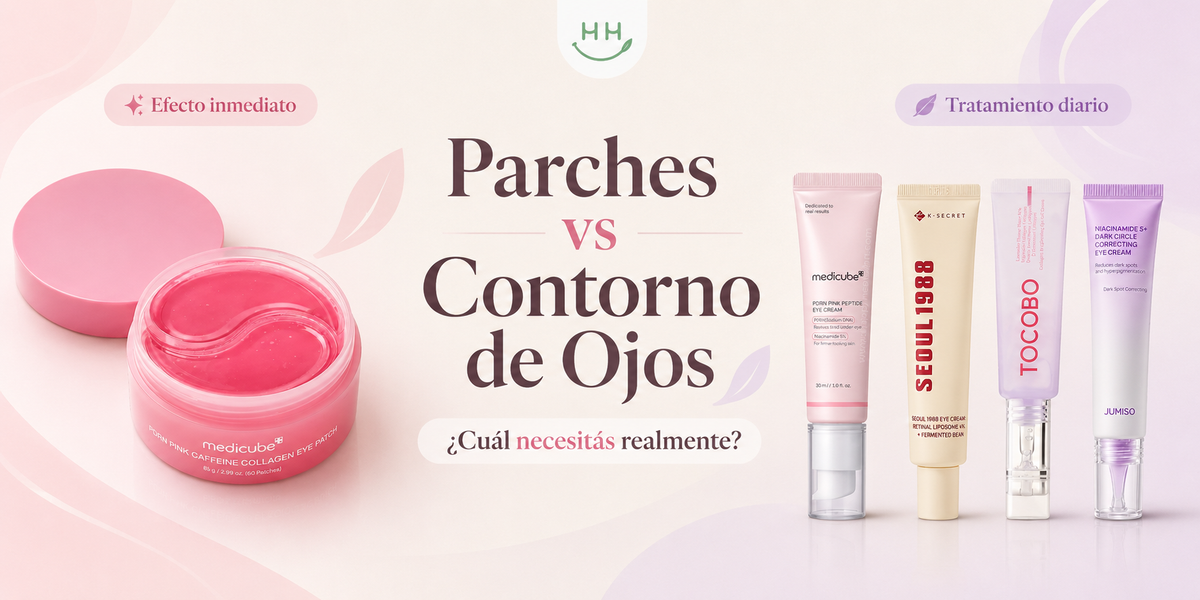 Parches vs Contorno de Ojos: ¿cuál necesitás realmente?