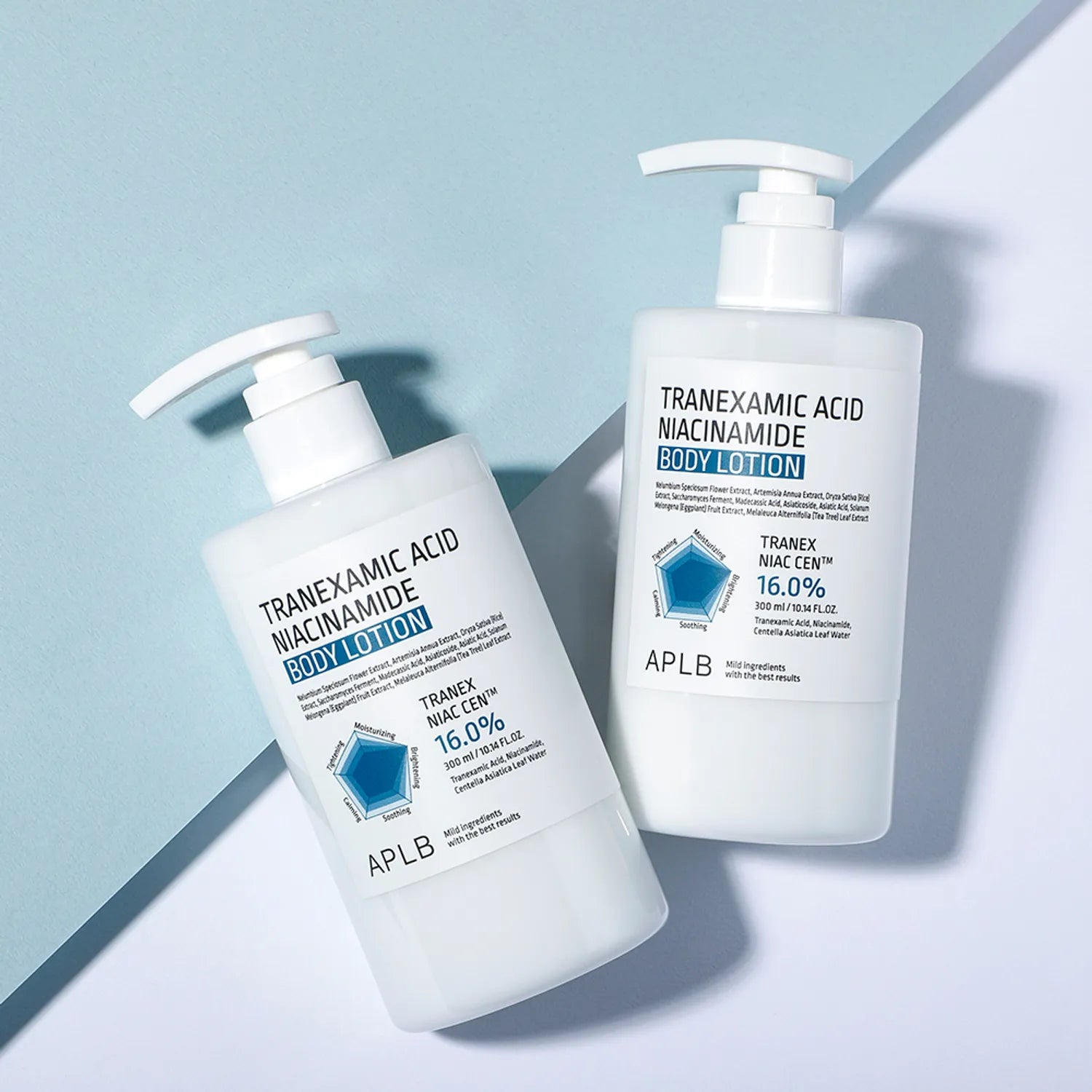 APLB - Loción Corporal Iluminadora con Ácido Tranexámico 2% y Niacinamida 5% 300ml