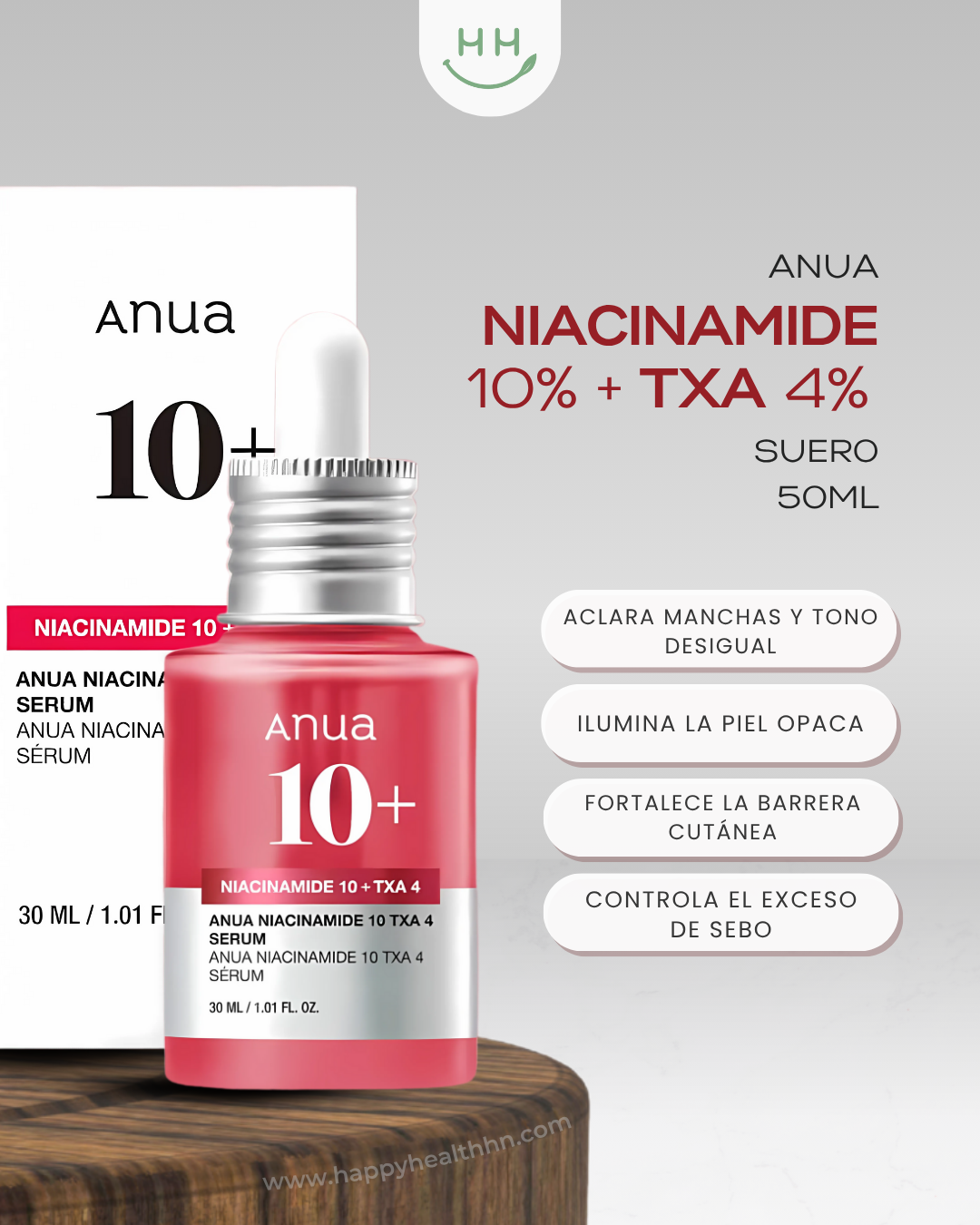 Anua - Sérum Niacinamida 10% + TXA 4% Dark Spot Correcting 30ml