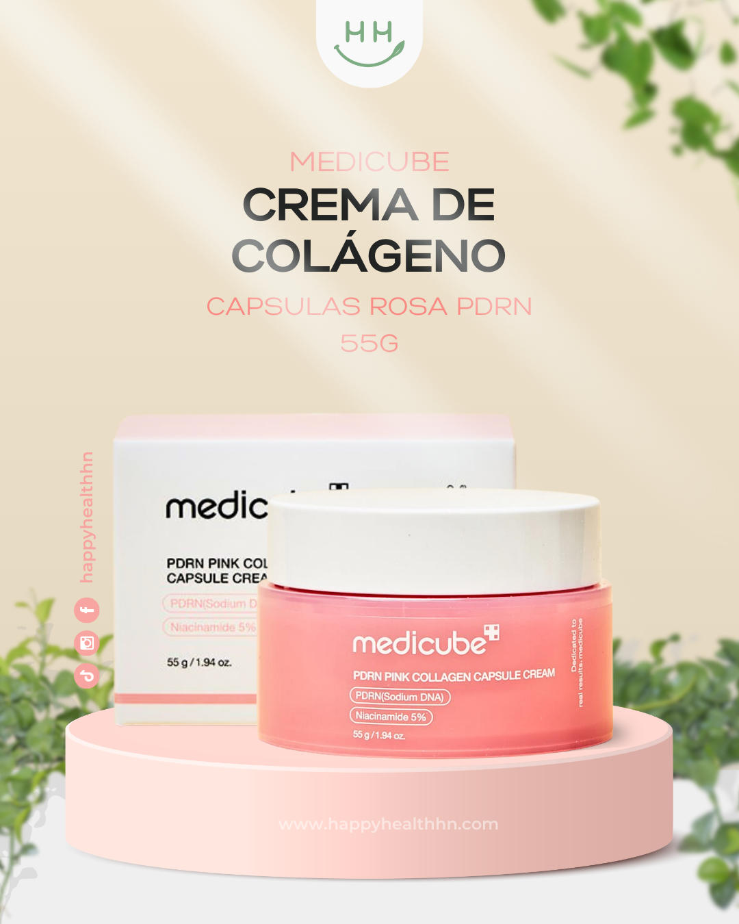 Medicube - PDRN Pink Collagen Capsule Cream 55g