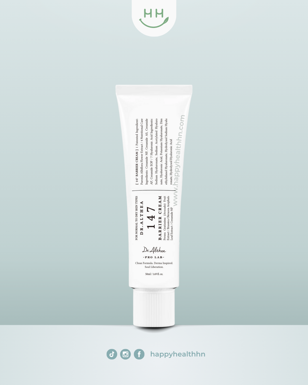 Dr. Althea – 147 Barrier Cream para Piel Sensible y Deshidratada (50ml)