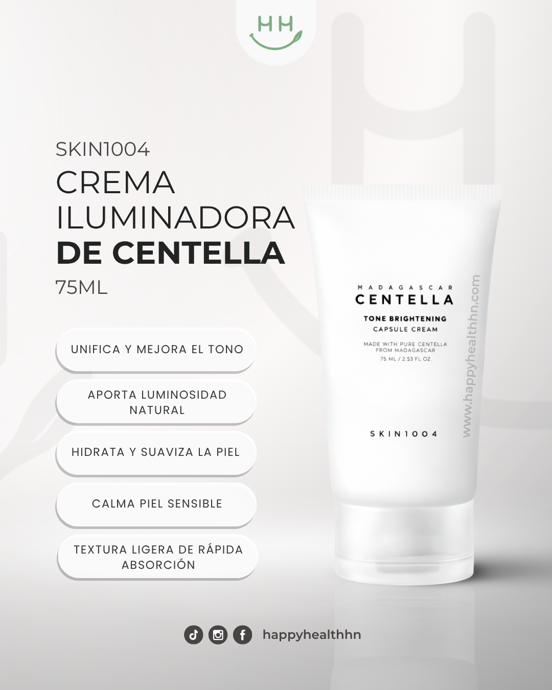 Skin1004 - Crema Iluminadora Tone Brightening (75ml)