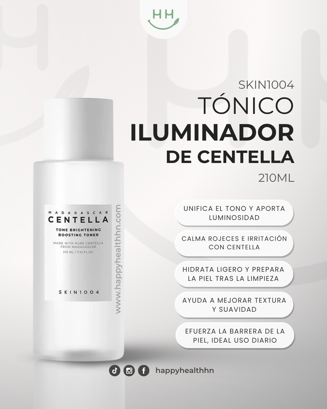 Skin1004 - Tónico Iluminador Tone Brightening (210ml)
