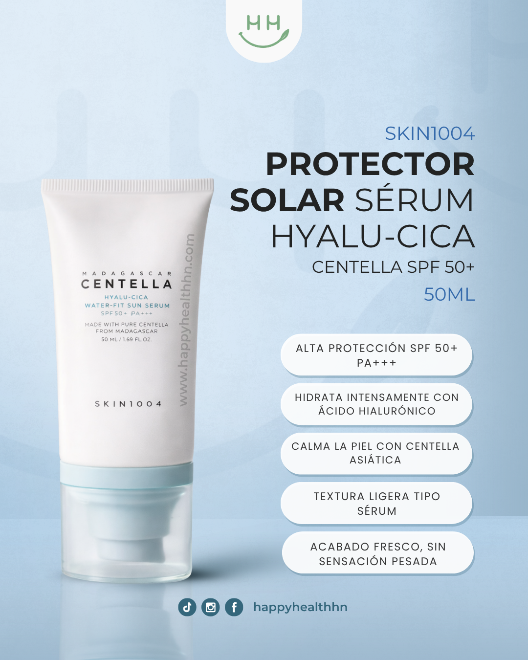 Skin1004 - Protector Solar Hyalu-Cica (50ml)