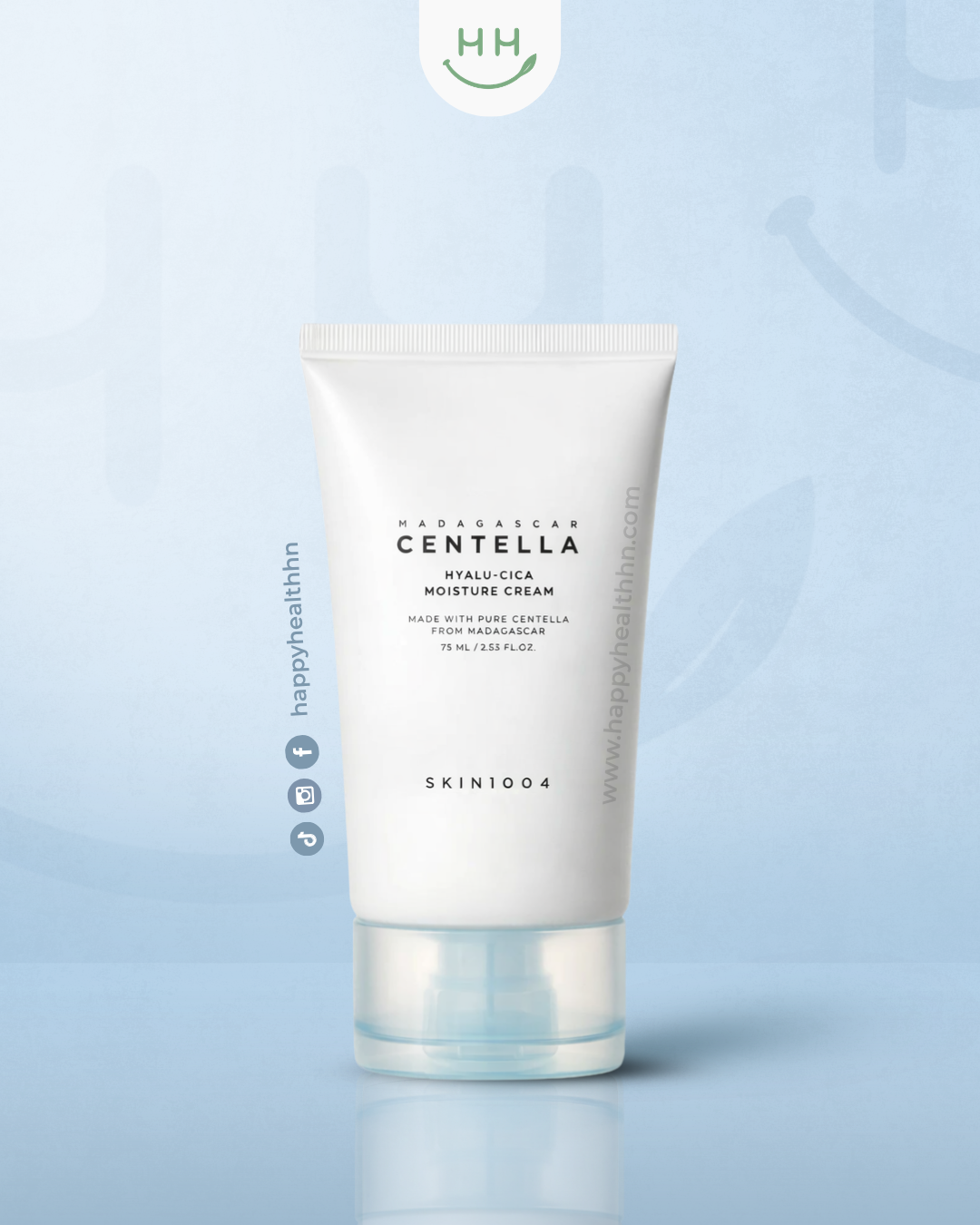 Skin1004 – Crema Hidratante Calmante Hyalu-Cica para Piel Sensible (75ml)