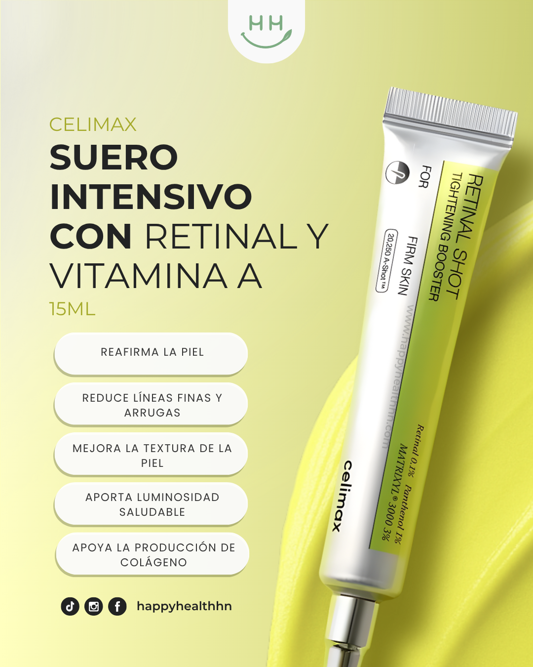 Celimax - Suero Intensivo Retinal Shot (Vitamina A) 15ml
