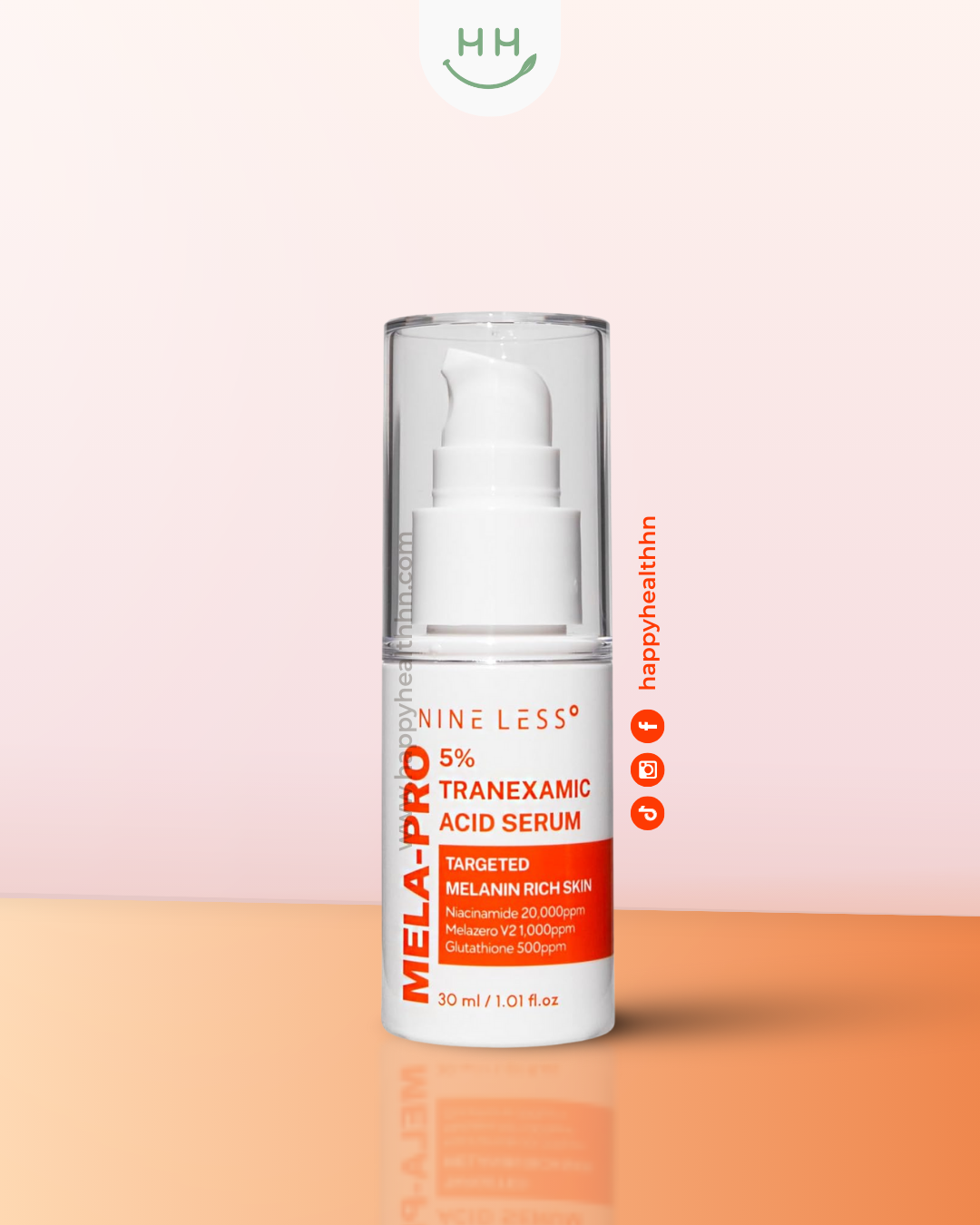 Nine Less - Serum Anti-Melasma con Ácido Tranexámico 5% + Niacinamida 10% 30ml