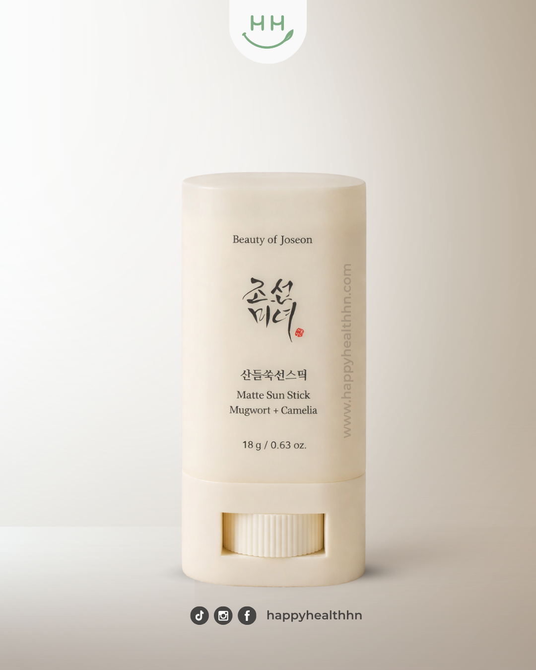 Beauty of Joseon - Protector Solar en Barra, Mugwort y Camelia (18g)