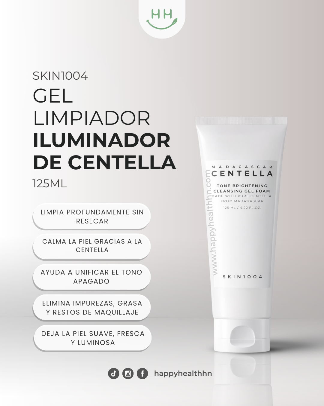 Skin1004 - Espuma Limpiadora Tone Brightening (125ml)