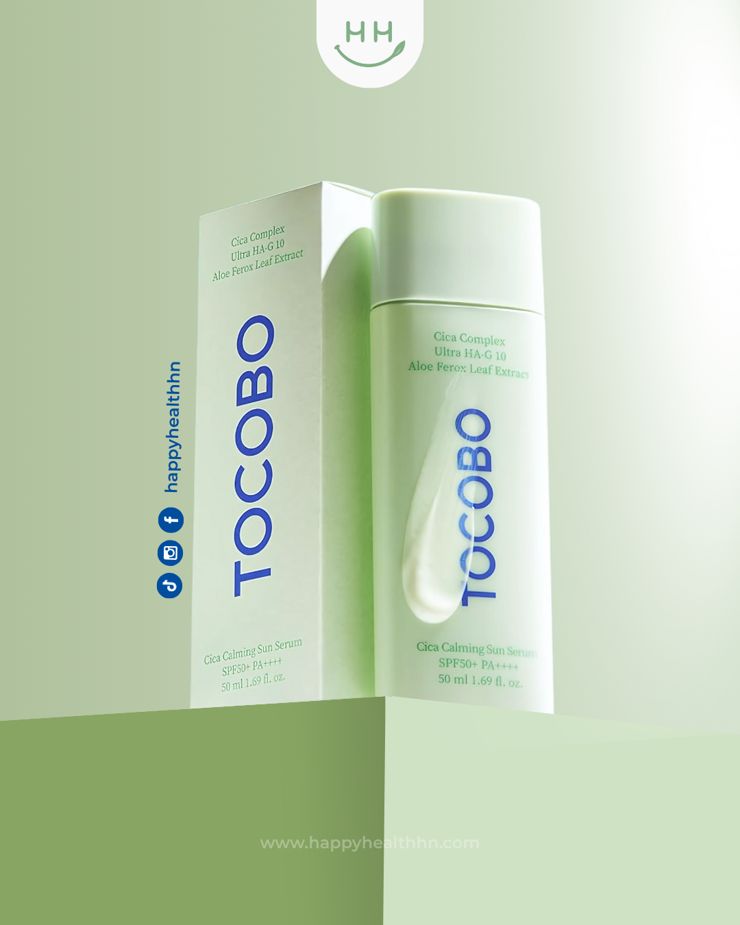 Tocobo - CICA CALMING SUN SERUM 50ML SPF50+ PA++++