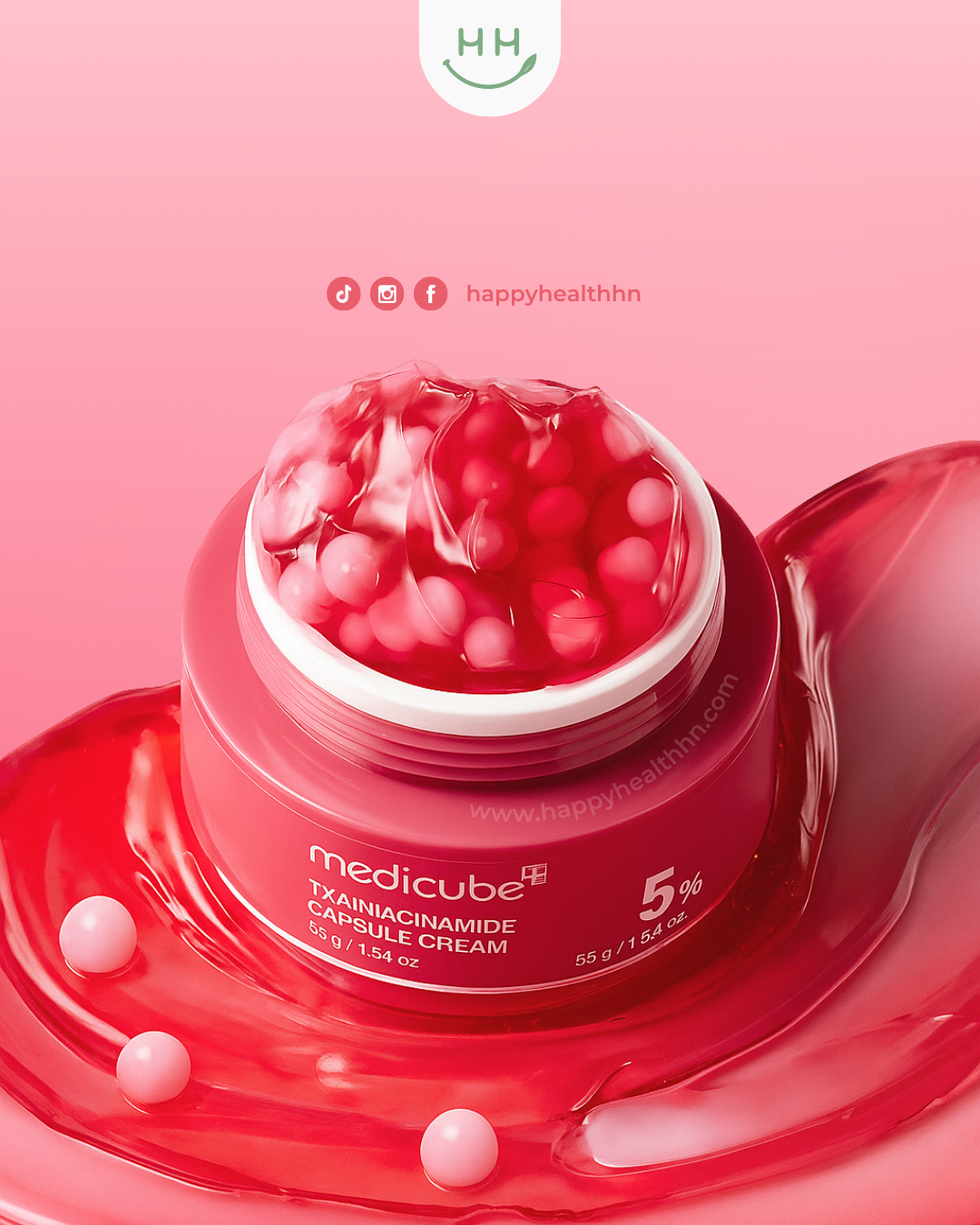 Medicube – Crema Iluminadora con TXA y Niacinamida para una Piel Radiante y Libre de Manchas (55g)