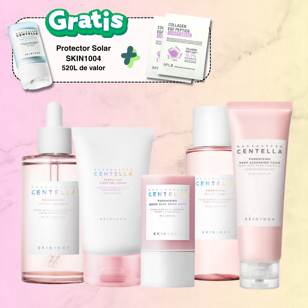 Kit #9 + Protector Solar Gratis - Pieles grasas con poros muy dilatados