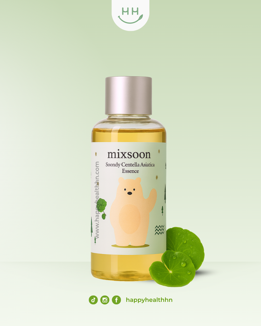 Mixsoon – Esencia Reparadora con Centella para Piel enrojecida o dañada (100ml)