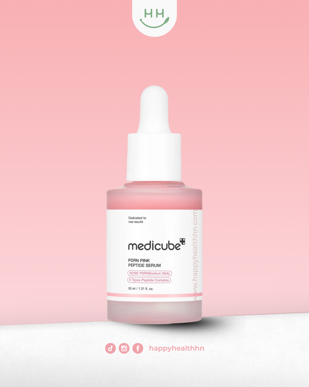 Medicube – Serum Rosa con PDRN y Péptidos para Piel Radiante y Firme (30ml)