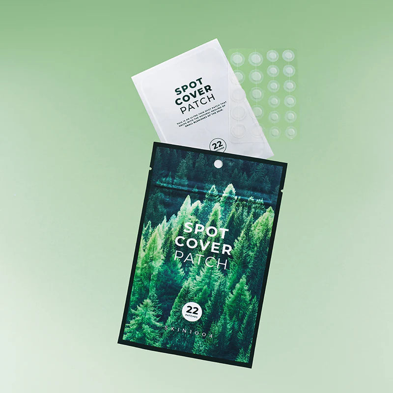 Skin1004- Parches de Hidrocoloide Tea-Trica con Centella Asiatica para Acné (22 unidades en 2 tamaños)