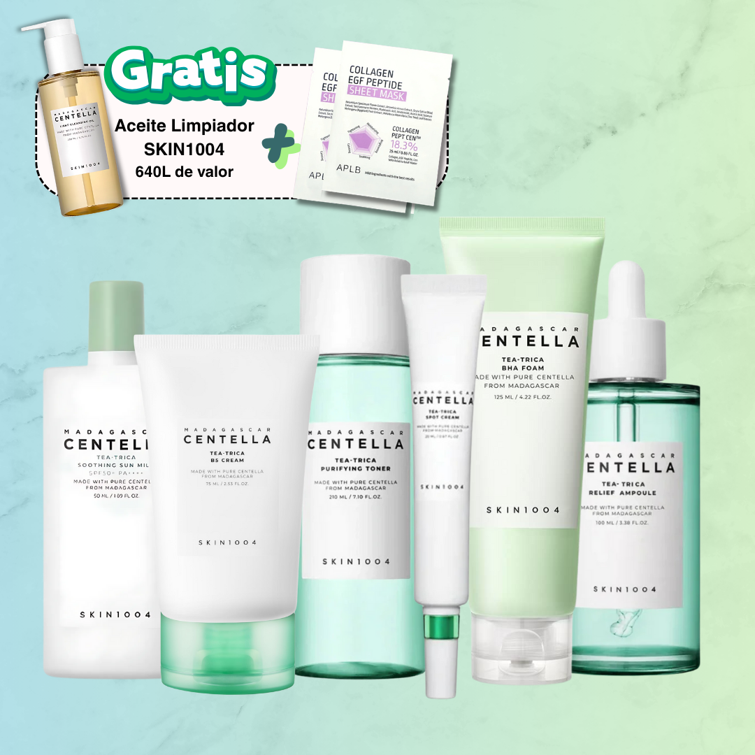 Kit #10 + Aceite Limpiador Gratis - Para tratar la piel propensa al acné