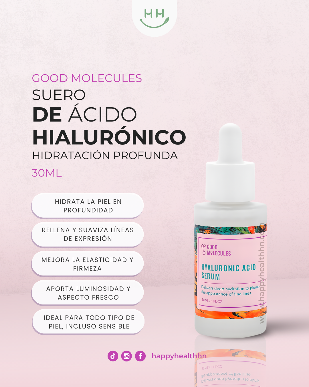 Good Molecules - Suero de Ácido Hialurónico (30ml)