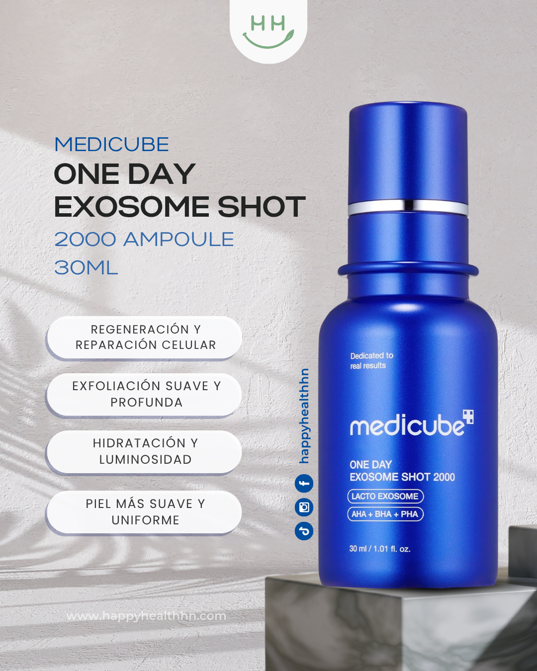 Medicube - One-Day Exosome Shot Pore Ampoule 2000 30ml