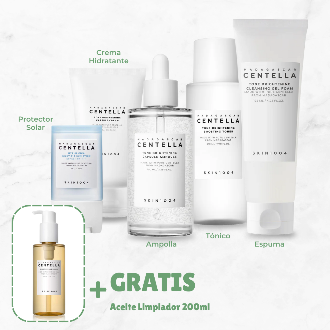 Kit #3 + Aceite Limpiador Gratis - Para piel con manchas, tono desigual