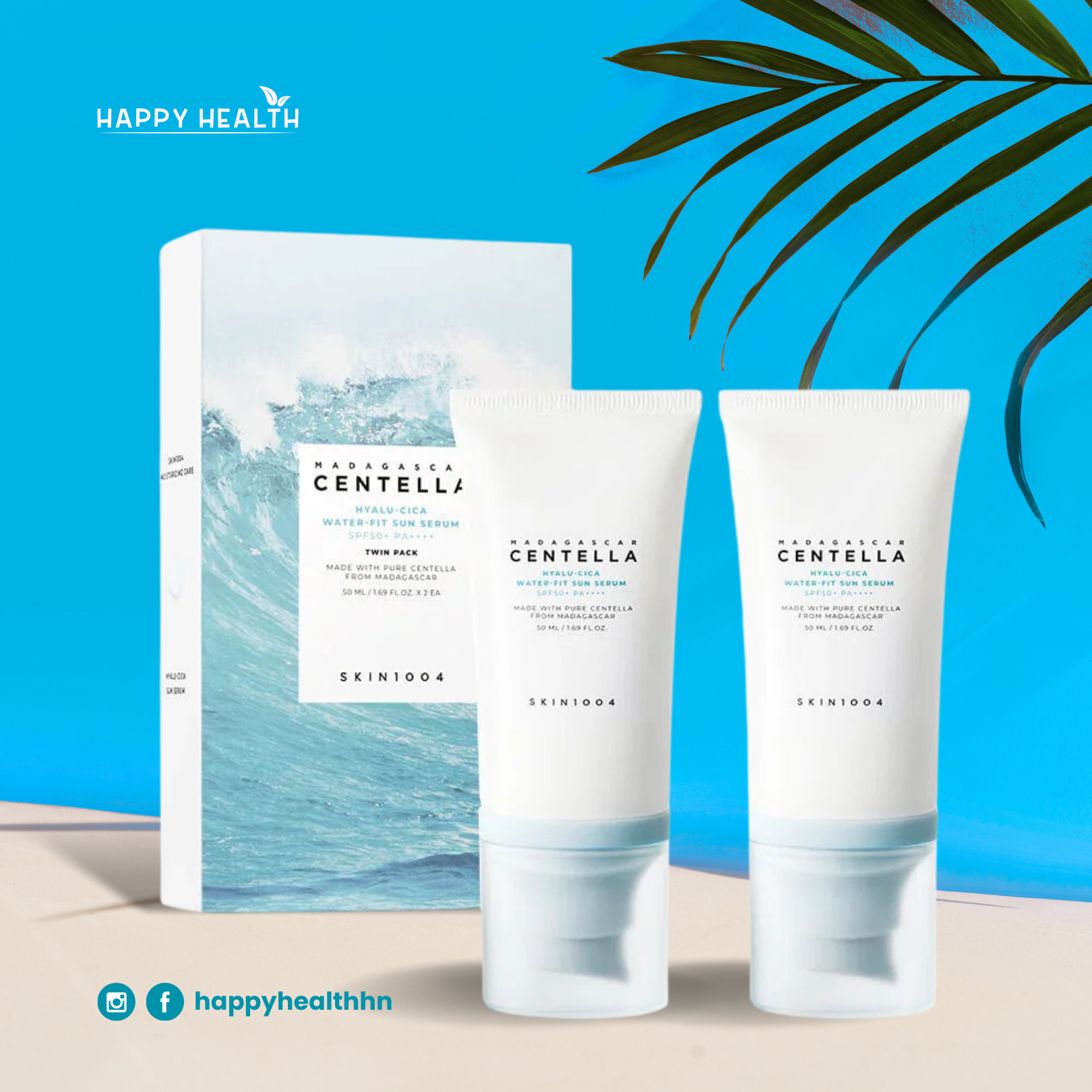 Skin1004 - Set de Protector Solar Hyalu-Cica (2 de 50ml)