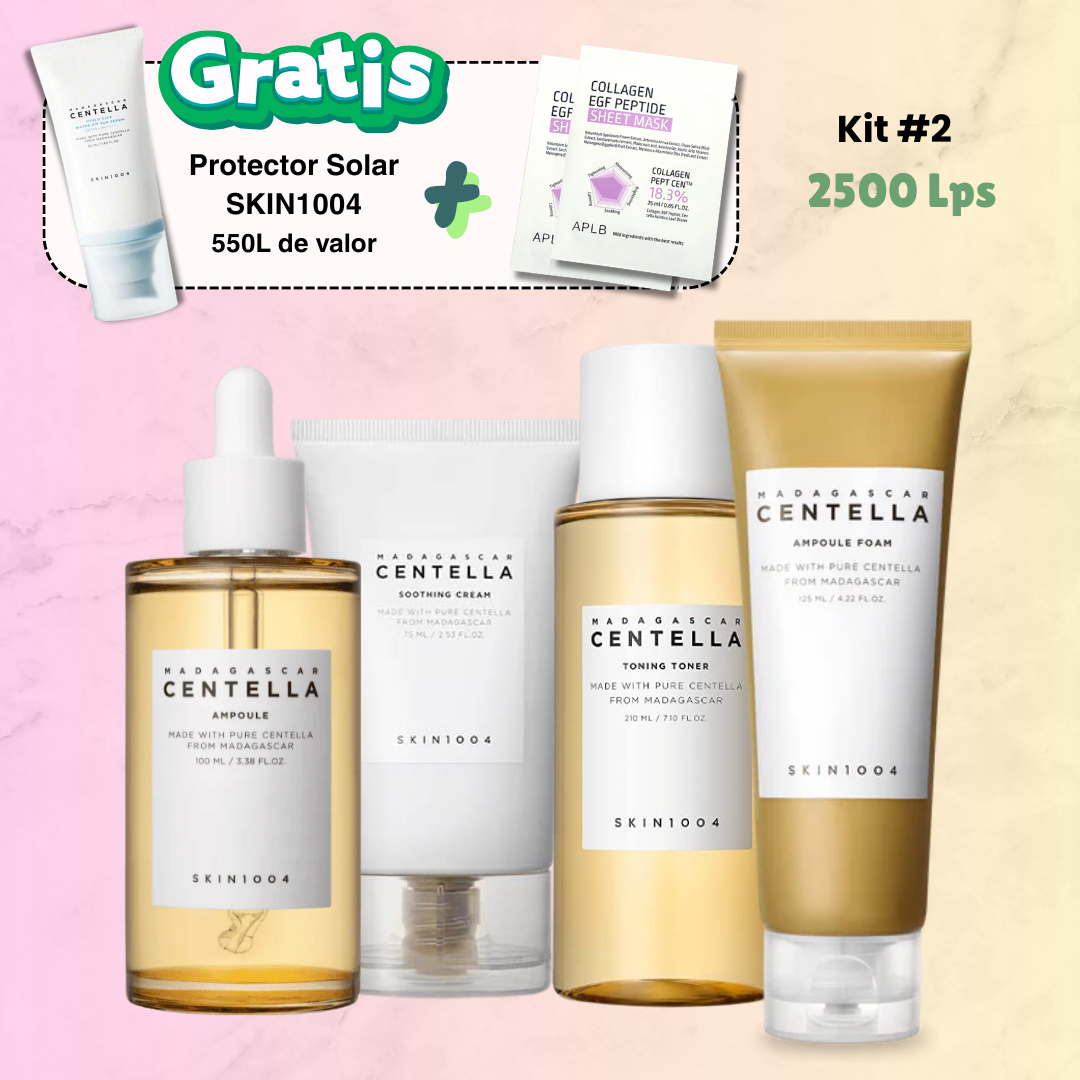 Kit #2 + Protector Solar Gratis - Para piel sensible/irritada, con brotes o inflamación