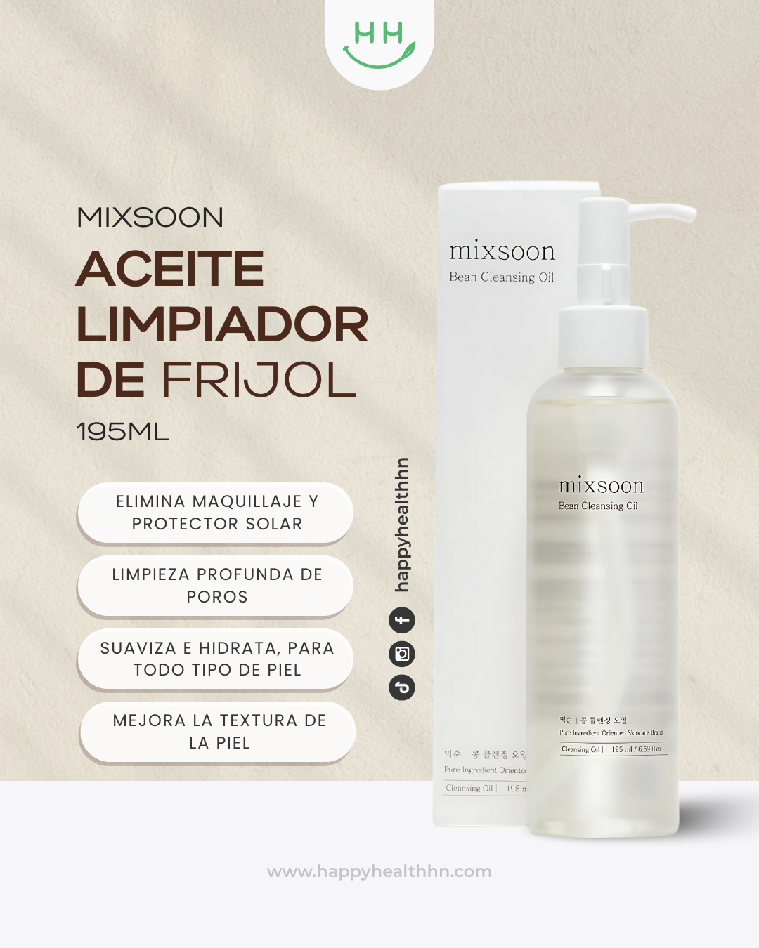 Mixsoon - Bean Cleansing Oil 195ml