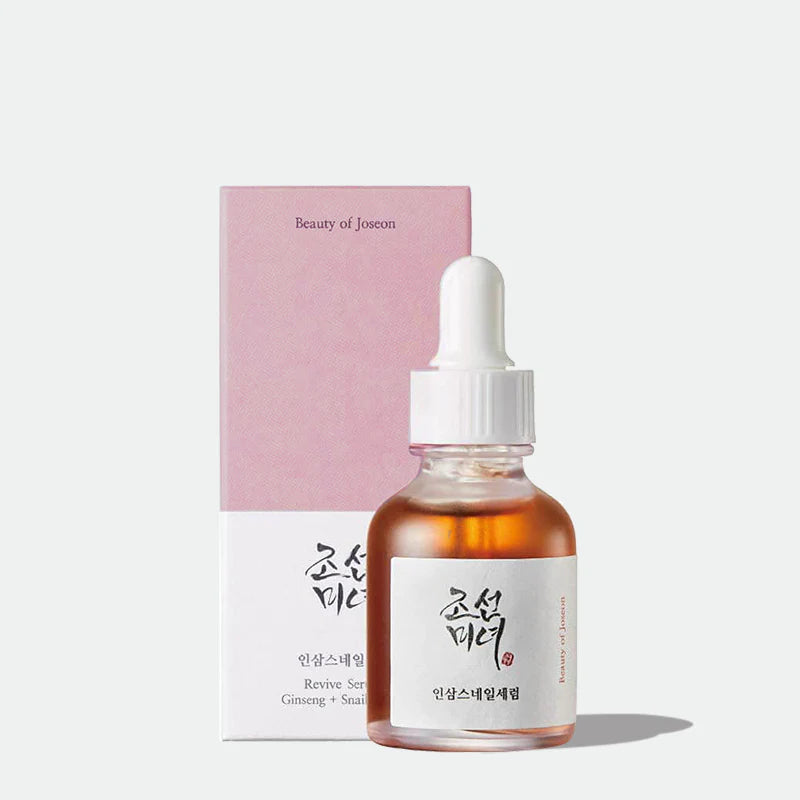 Beauty of Joseon - Sérum Revitalizante con Ginseng 63% y Mucina de Caracol 30ml