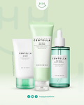 Skin1004 - Trio Tea Trica - Para piel con tendencia al acné, brotes, rojeces o sensibilidad