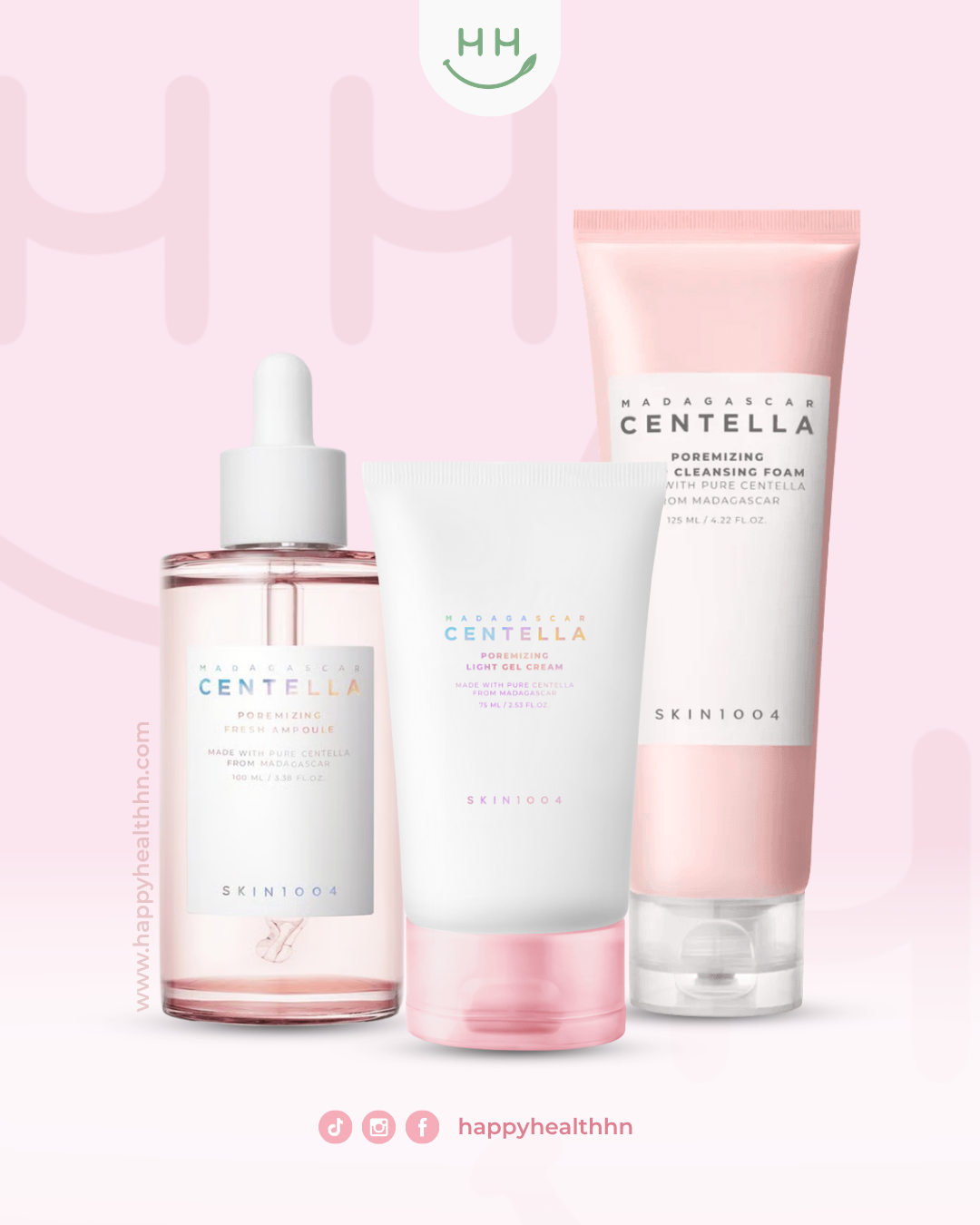Skin1004 - Trio Poremizing - Controla el exceso de grasa y mejora el aspecto de los poros