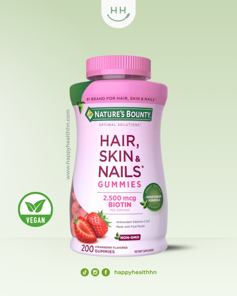 Nature's Bounty Biotina Vegana 200 gomitas