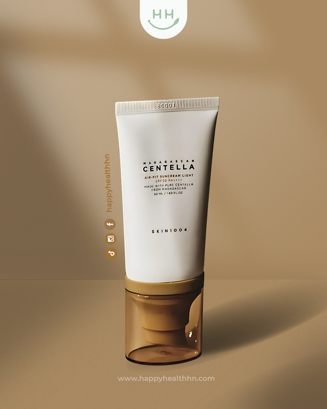 Skin1004 - Air-Fit Suncream Light 50ml SPF30