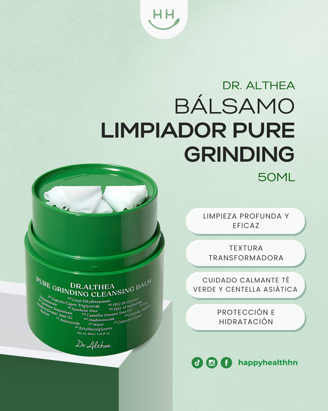 Dr Althea – Bálsamo Limpiador Pure Grinding 50ml