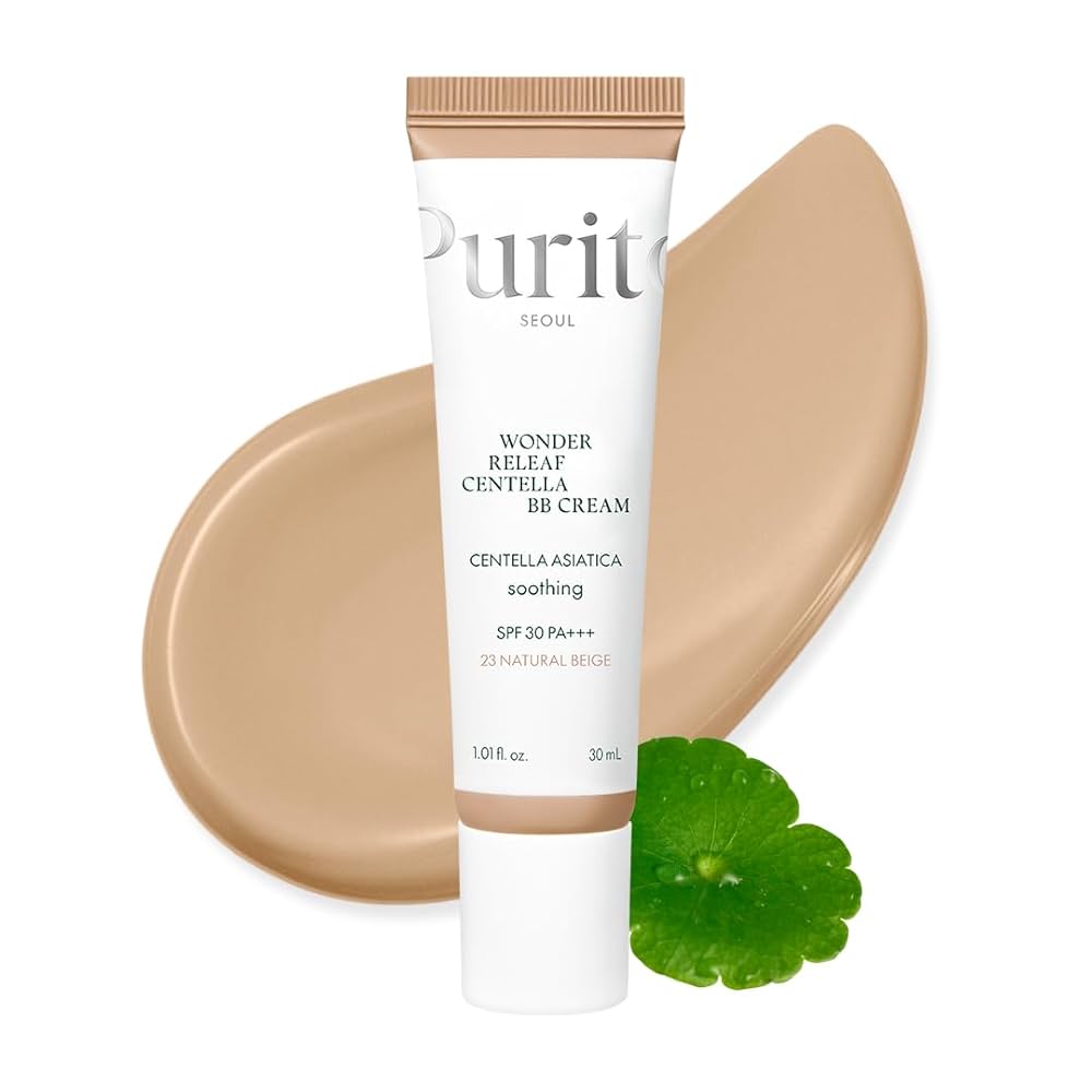 PURITO - BB Cream Calmante con 49% Centella Asiática SPF30