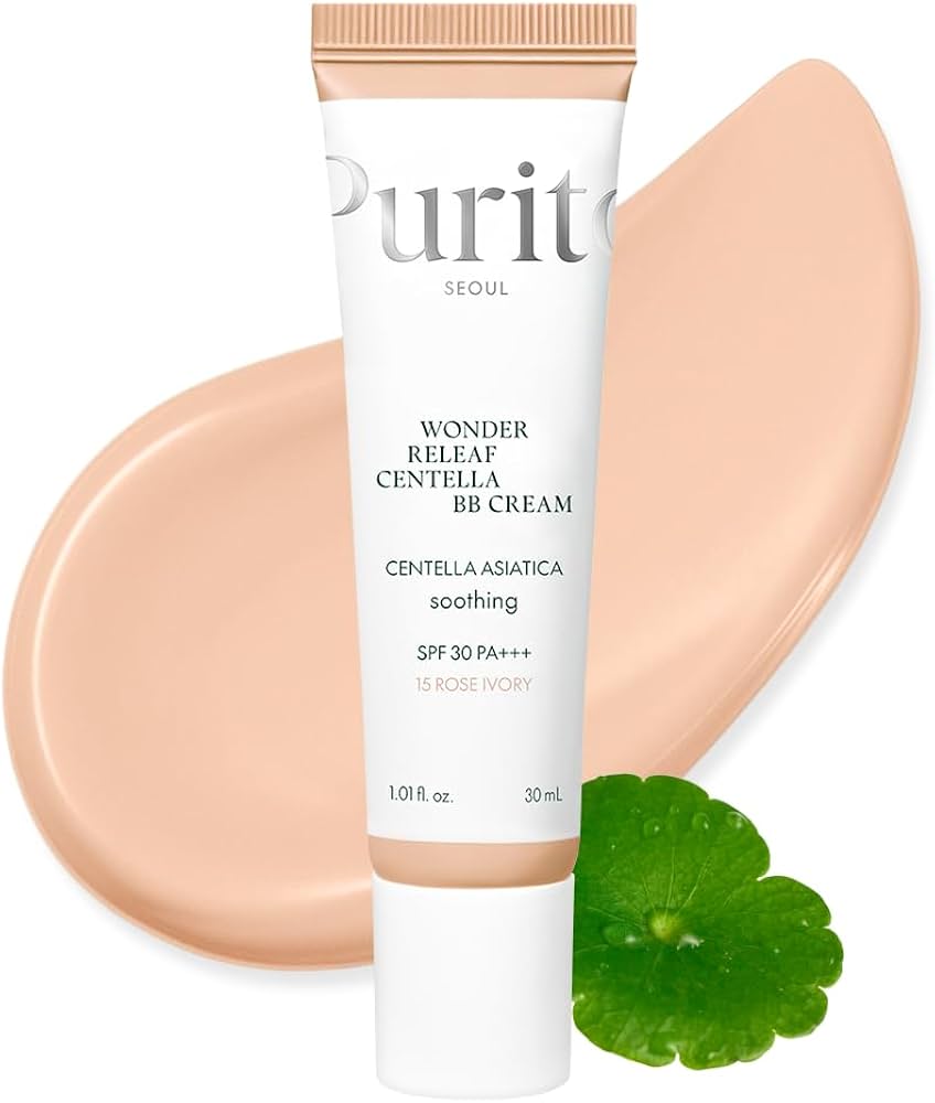 PURITO - BB Cream Calmante con 49% Centella Asiática SPF30