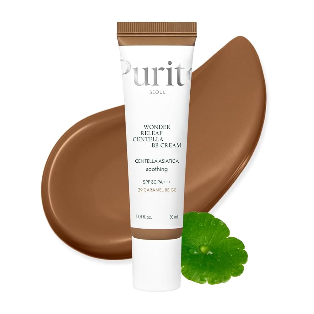 PURITO - BB Cream Calmante con 49% Centella Asiática SPF30