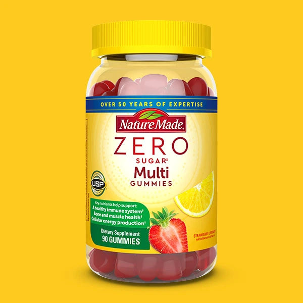 Nature Made - Gomitas Multivitamínicas (90) - Fresa Limón