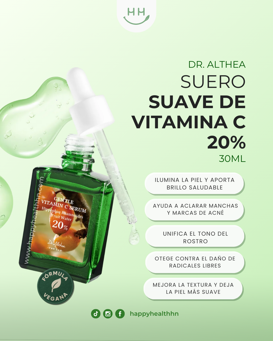Dr. Althea – Serum de Vitamina C Suave para una Piel Radiante (30ml)
