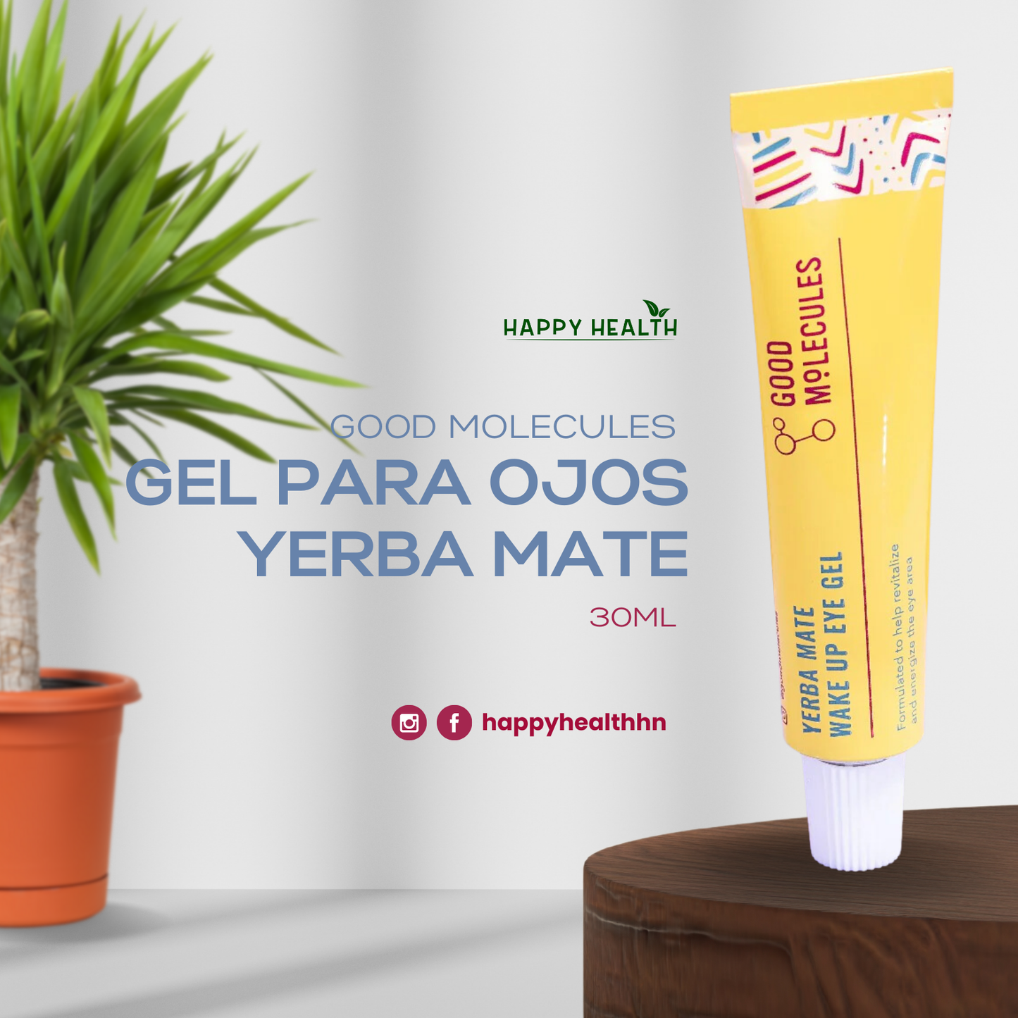 Good Molecules - Yerba Mate, Àcido Hialurónico 30ml