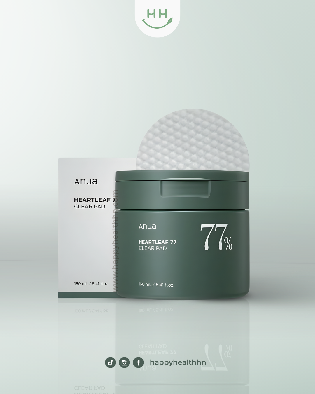 Anua – Discos Calmantes con Heartleaf 77% para una Piel Equilibrada y Sin Irritación