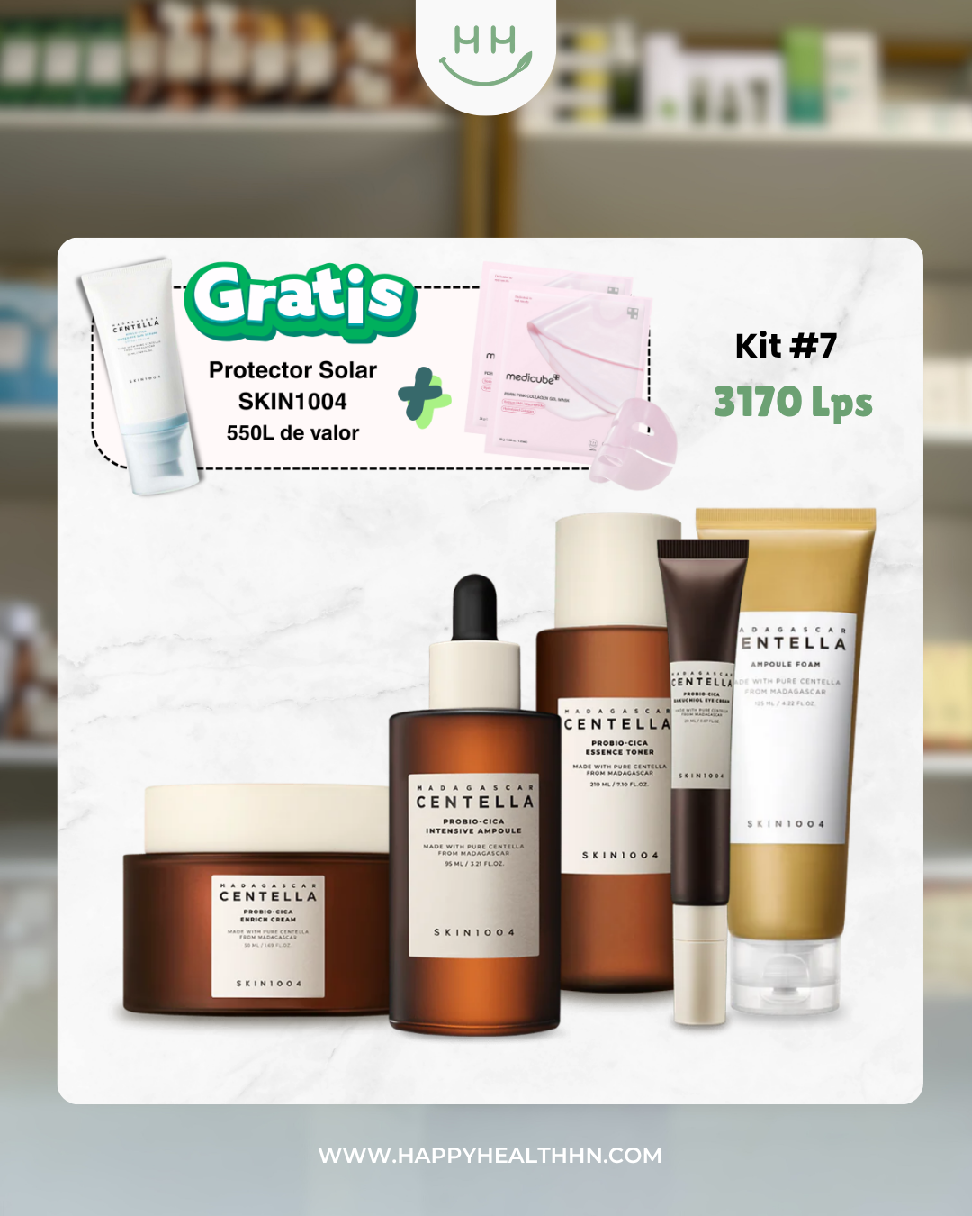Kit #7 + Protector Solar Gratis - Para piel madura, sensible o debilitada