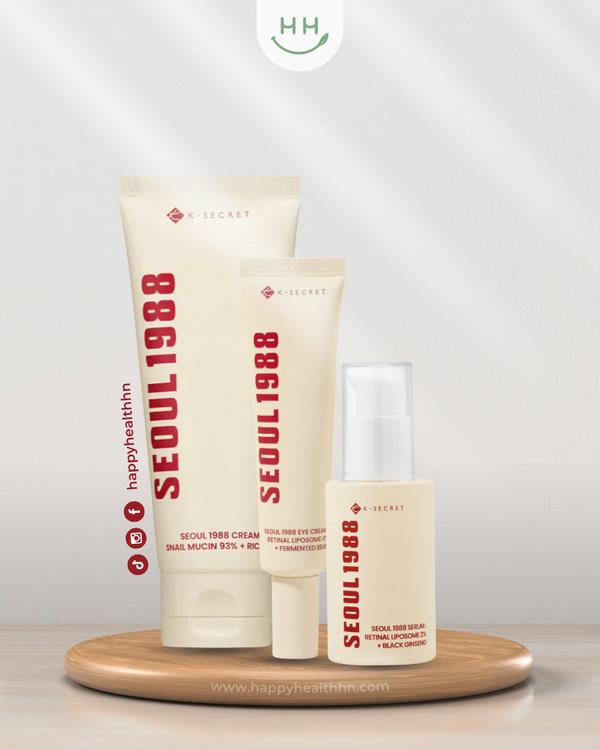 KSecret Trio Seoul 1988 antiedad reparador luminoso serum crema contorno de ojos