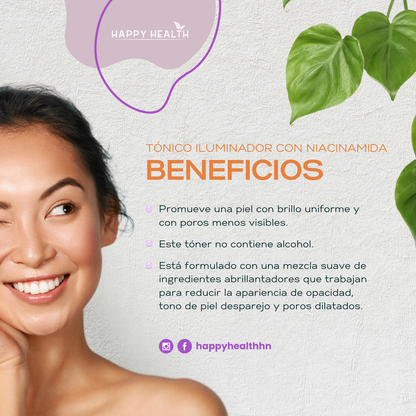 Good Molecules - Tónico iluminador con niacinamida, vitamina C