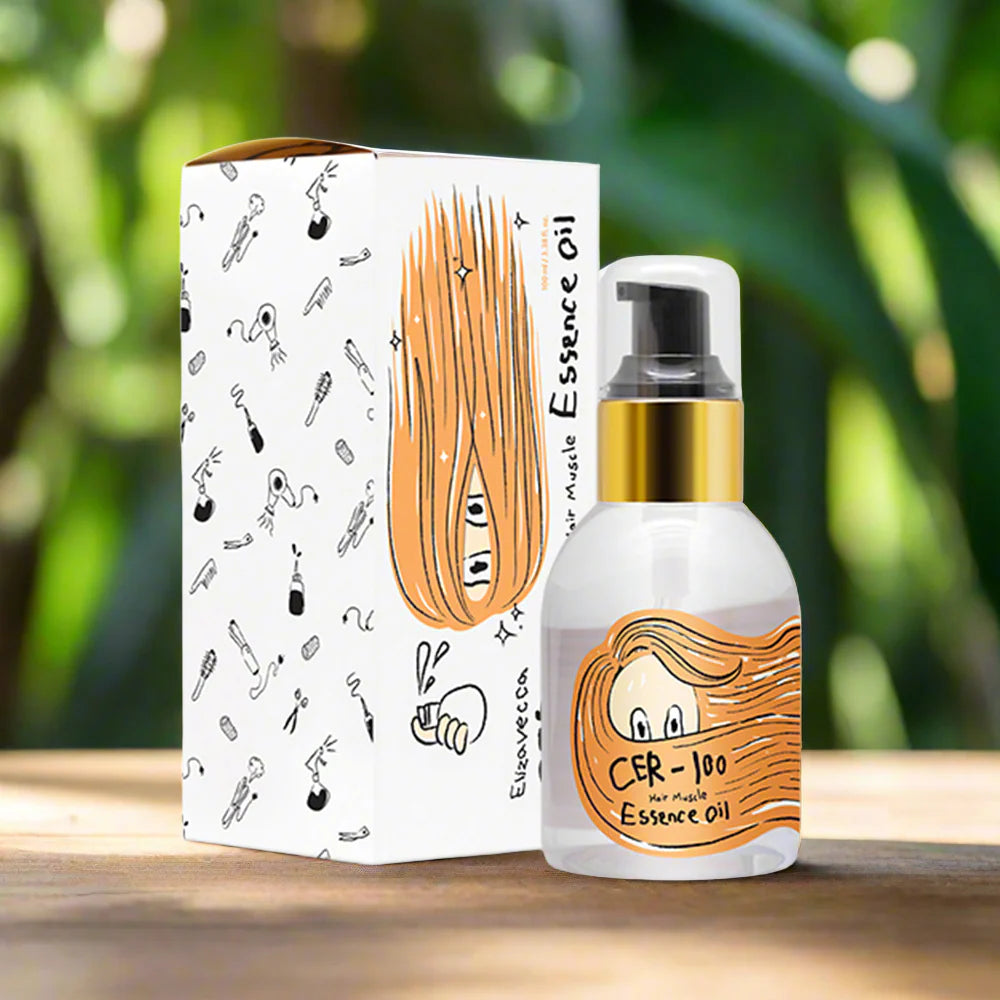Aceite capilar nutritivo Elizavecca Hair Muscle Essence Oil con colágeno 100ml