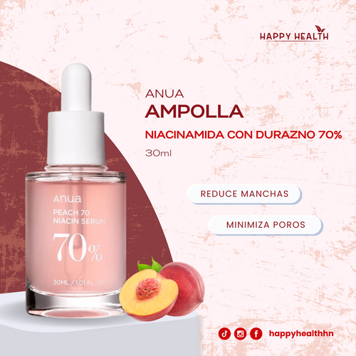 Anua - Ampolla de Niacinamida con Durazno 70%, 30ml