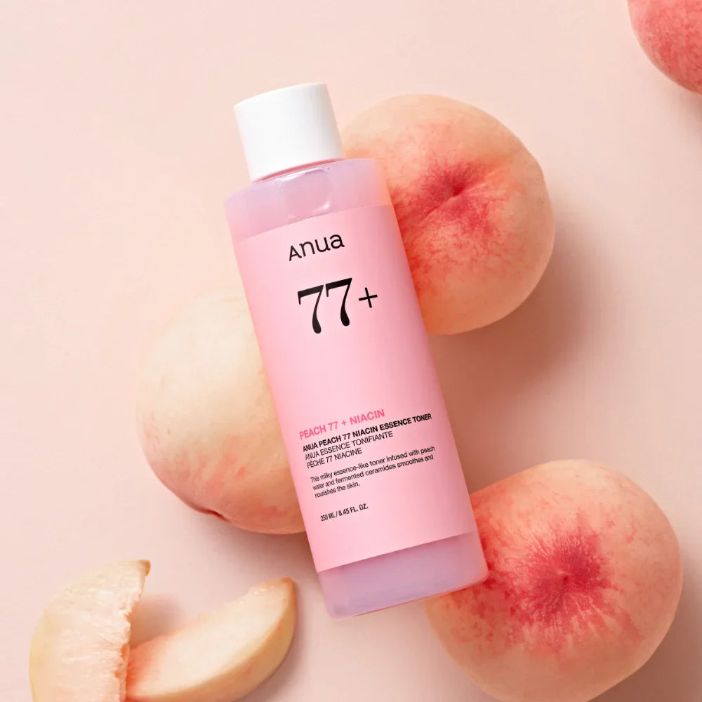 Anua - Tónico Esencia Iluminador con 77% Extracto de Durazno y Niacinamida (250ml)