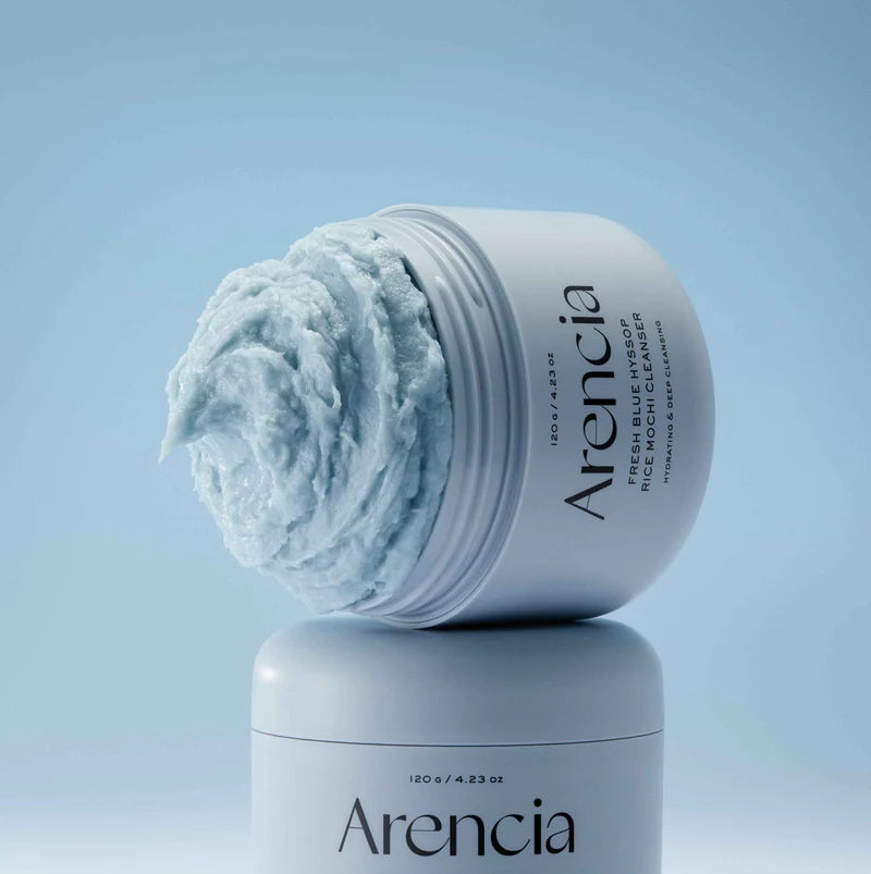 Arencia - Limpiador Mochi de Arroz con Hisopo Azul 120g